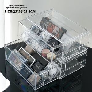 YA JIA LI JIA | Clear Acrylic Drawer Organizer for Cosmetics