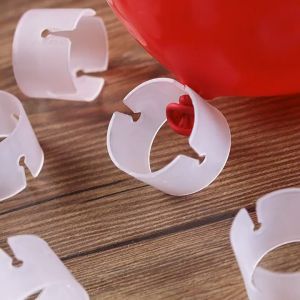 **ลูกโป่ง (50 ชิ้น) ของที่ดิน ทำซุ้มลูกโป่ง ตัวจัดช่อลูกโป่ง คลิปล็อคลูกโป่ง อุปกรณ์จัดซูมลูกโป่ง