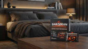 DAKSMAN Mens Wellness Wipes – 1 Box (5 Sheets) Intimate Hygiene Care