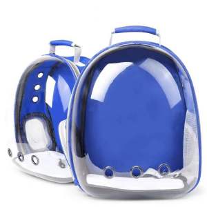 🇸🇬  Pet Backpack Carrier | Panoramic Transparent Space Capsule Design | Waterproof | Dogs Cats Rabbits Guinea Pigs