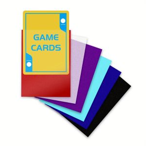 100Pcs Card Sleeves Matte Card Sleeves for Standard Sized Trading CardsCompatible with Magic Yugioh and TCG Cards 6691