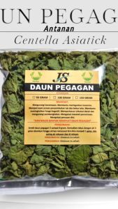 Daun Pegagan Kering Asli (150 Gram MURNI DAUN) Teh Daun Pegagan Antanan Herbal