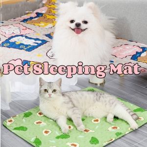 Pet Bed Mat Washable Dog Soft Sleeping Bed Mat Breathable Non-slip Cushion for Dogs
