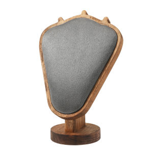 Wood jewelry necklace jewelry display frame high-grade impression model counter window display props necklace frame