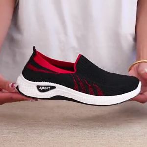 Womens Slip On Shoes Comfortable Loafers Breathable Fashion Shoes Outdoor Sport Flat Shoes for Women