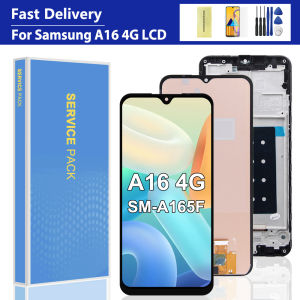 For Samsung A16 5G SM-A166B LCD Display Touch Screen Digitizer Replacement for A16 4G SM-A165F Mobile Phone Repair Part