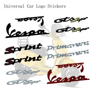 For VESPA Decal Universal Sticker GTV GTS300 Primavera Sprint 150 125 LX New Rubber Sticker