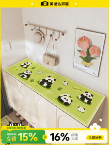 Meisda Shoe Cabinet Pad Table Mat Entrance Dining Sideboard Tea Table TV Cabinet Protective Mat Tablecloth Wash-Free Premium