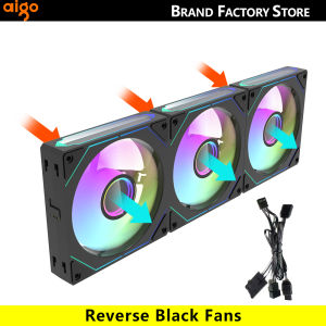 Aigo AS12 120MM Fan Argb Pc Case Ventiladores Wireless Splicing Cpu Water Cooler Gabinete Gamer Cooling Kit Fans Rgb Ventilador