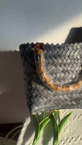 Tasbag Retro Handcrafted Tote Bag Beach Handbag Womens Sling Bag