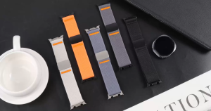 Magnetic Nylon Loop Strap for Samsung Galaxy Watch 9 8 40mm 44mm / Watch 8 Classic 46mm - Breathable Adjustable