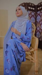 Sopan Warisan Baju Kurung Riau Kembang Lily