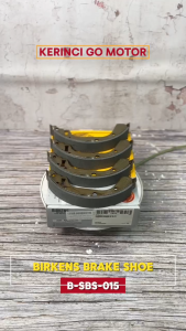 Birkens SBS-015 Kampas Rem Belakang Brake Shoe Karimun Wagoon R 13-On