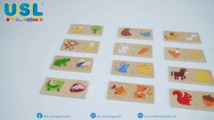 Animal Feeding Puzzle Set - Early Learning & Educational Toys & Basic Life Skills