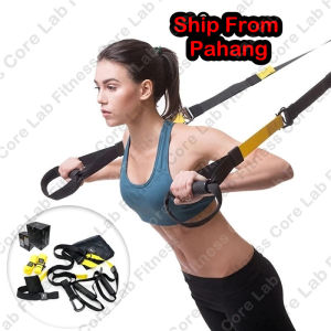 CoreLab TRP3X TRX Strap P2 P3 Fitness Exercise Hanging Pulling Strap Gym Suspension Training System Band Bands Rope Wall Door Pull Resistance Handles Stretch Pulley Yoga Belt Equipment