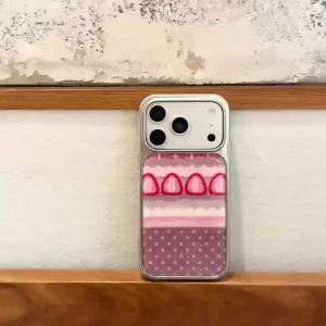 Ốp Lưng Nhựa Đúc Khung Bạc Phong Cách Hàn Quốc Niche Wave Point Dành Cho Samsung Galaxy S23/S24/S25/S26 PLUS ULTRA FE EDGE - Thiết Kế Cá Tính Y2K Chống Vân Tay Hai Lớp