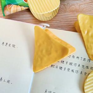 [Little B House] Cute Potato Chip Clips Food Bag Sealer Sealing Clips Folder Handbook Stationery 创意薯片夹 Clip Kertas - ST14