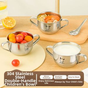 Food-Grade 316 Stainless Steel Children Bowl