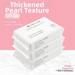 GRACE | 3-Packs Thick Non-Cotton Facial Wipes for Women with Makeup Removal