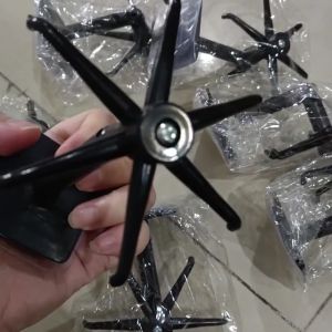 Gantungan Hook Putar 6 Kait & Gantungan Spatula Tempel Dinding