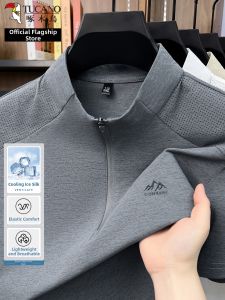 TUCANO | Summer New Ice Silk Mens Long Sleeve T-Shirt