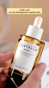 Serumr Skin1004 Madagascar Centella 100ml - Dịu nhẹ phục hồi hàng rào da cân bằng độ ẩm và cải thiện mụn hiệu quả. Với chiết xuất rau má Madagascar tinh khiết giúp làm dịu da nhạy cảm mang lại làn da khỏe mịn từ bên trong