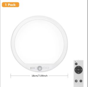 Rechargeable Round Smart Ceiling Lamp Light Indoors LED Panel Lights Remote Control Adjust Easy To Install Room Lampa Sufitowa