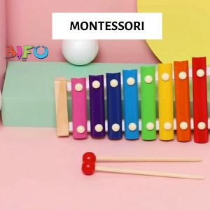 Đàn cầu vồng 8 hợp âm giúp bé phát triển tài năng âm nhạc