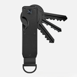 Key Organizer Compact Holder Metal Key Chain Minimalist key case holder for keychain Secures 2-6 Keyshan 6.2cm