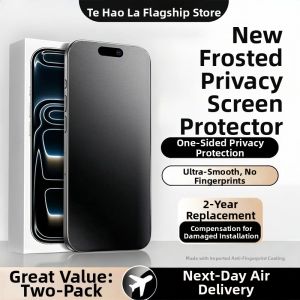 Tehaola | 360 Degree Privacy Anti-Spy Full Screen Cover Matt Finish Fingerprint Resistant Phone Film