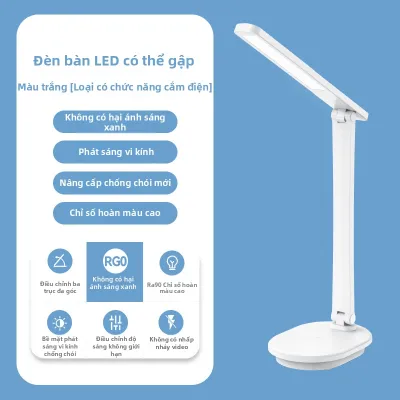 deli | Đèn Bàn LED Đa Năng Sạc hoặc Cắm Điện