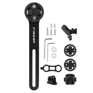 Eslnf(ESLNF) | ESLNF Hợp Kim Nhôm Đèn Xe Đạp Giá Đỡ Có Thể Điều Chỉnh Gắn Cho Đèn Pha Camera Thể Thao Đi Xe Đạp Đồng Hồ Tốc Độ Xe Đạp Đường Bộ Phụ Kiện