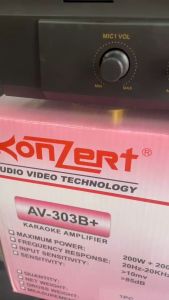 Konzert AV-303B+ Amplifier