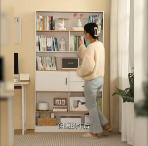 ตู้หนังสือไม้ - ตู้หนังสือ ตู้หนังสือ modern ตู้หนังสือเล็ก ตู้วางของโชว์ ตู้เก็บของอเนกประสงค์ มีหลายขนาดให้เลือก ชั้นวางหนังสือไม้