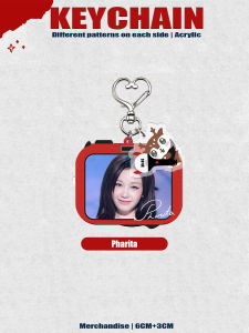 BILIBILI | Bm Keychain K-Pop Acrylic Merchandise Double-Sided with Different Designs 2D Acrylic Keychain Rora-Asa-Ahy