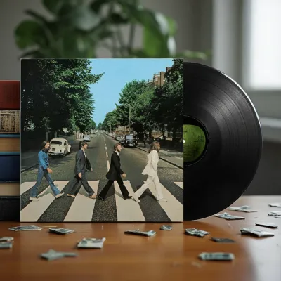 The Beatles Abbey Road แผ่นเสียงแวนไวนิล