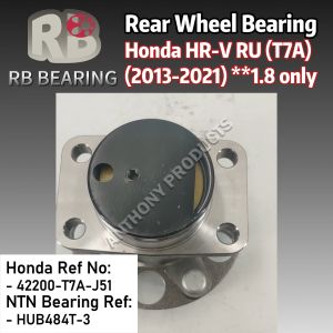 Honda Accord CL Accord SDA (2003-2007) Rear Wheel Hub Bearing Left / Right ( 42200-SDA-A51 / HUB283-6 ) 2003 Honda Accord Transmission Wheels For Honda Accord - Lazada