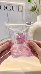 Feng labubuชุดเเต่งสายชาร์จ ชุดถนอมสายชาร์จ สำหรับสายชาร์ 18w 20w เคสหัวชาร์จ เคสอะเเดปเตอร์20วัต ตัวกันสายหักลาบูบู้