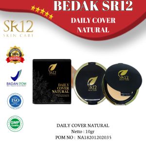 Daily Cover Natural sr12 bedak padat anti longsor