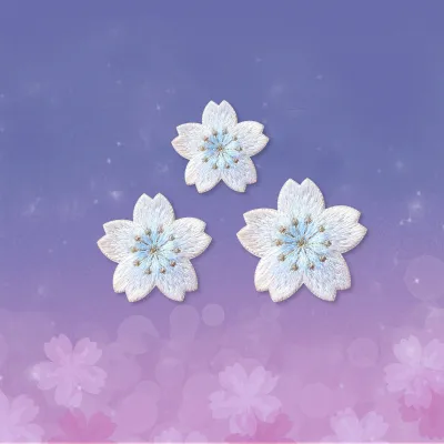 Adhesive Embroidery Patch for Clothing Repairs and Decoration