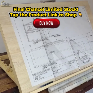CEA Drafting Board | Portable Drawing Table | Laminated Light Wood Easel for Archi Engr Artist | 18x24 20x30 24x36