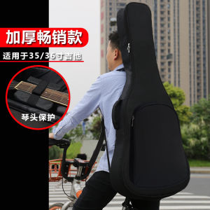 Thickened Folk Guitar Bag Waterproof Backpack for Girls Universal Fit 38 Inch 40 Inch Classical Electric Guitars Accessories