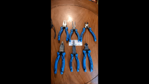 Kìm điện (bằng) kìm cắt kìm mỏ nhọn 6" 8" hiệu GUXIN