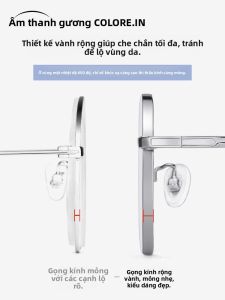 Colore.in | Gọng Kính Cận Chống Ánh Sáng Xanh Khung Nhỏ Nhẹ Titanium Sạch