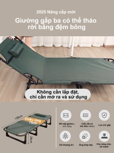 BMZAR giường gấp đơn có thể nằm ở phòng khách văn phòng nhà ngủ trưa văn chương nhẹ không gian nhỏ giảm giá 50%