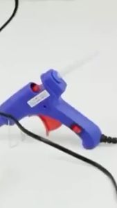 Lem Tembak / Hot Melt Glue Gun On Off 20watt / Glue Gun Mini Lem Tembak BIRU ON/OFF / Hot Melt Glue Gun On Off 20WATT Pistol Lem Tembak Besar Pistol Lem Tembak Mini / Hot Melt Glue Gun On Off Refil Lem tembak bening glue gun refill isi ulang alat perekat