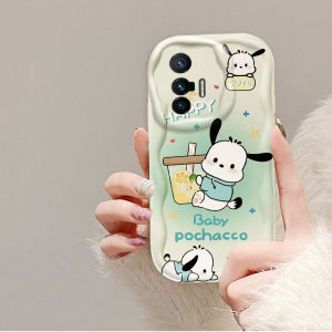 Cute Cartoon Silicone Phone Case for Vivo X70 pro X70T Full Cover Soft Shell Lens Protection Summer New Style Female Model Non-Repeating Design