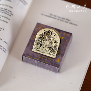 Chaoyu Vintage Journal Clip Good-looking High-Grade Metal Book Holder Multi-Functional Ticket Clips Folder