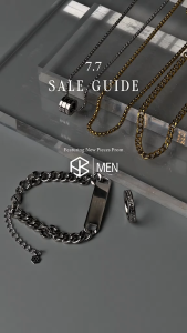 HB Men Jewelry RIDGE Gold Silver Box Chain Necklace for Men Non Tarnish Hypoallergenic Non Fading Elegant Minimalist Everyday Wear Fashion Jewelry Stylish Necklace
