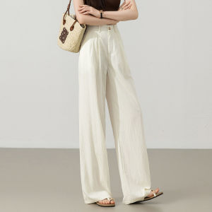 BALENO | High Waist Slim Narrow Straight Pants For Work Lightweight